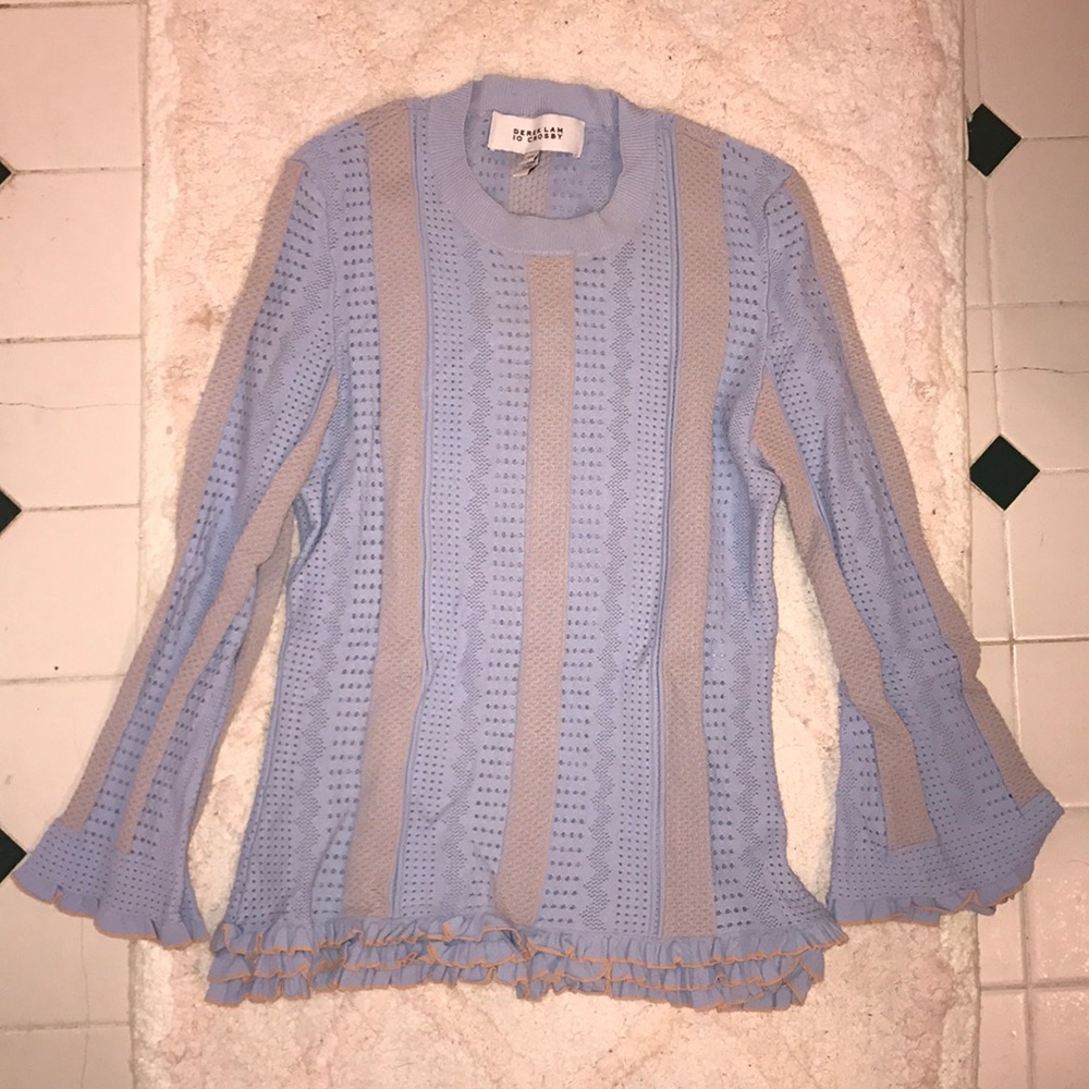 Derek Lam 10 Crosby Pastel 3/4 Top